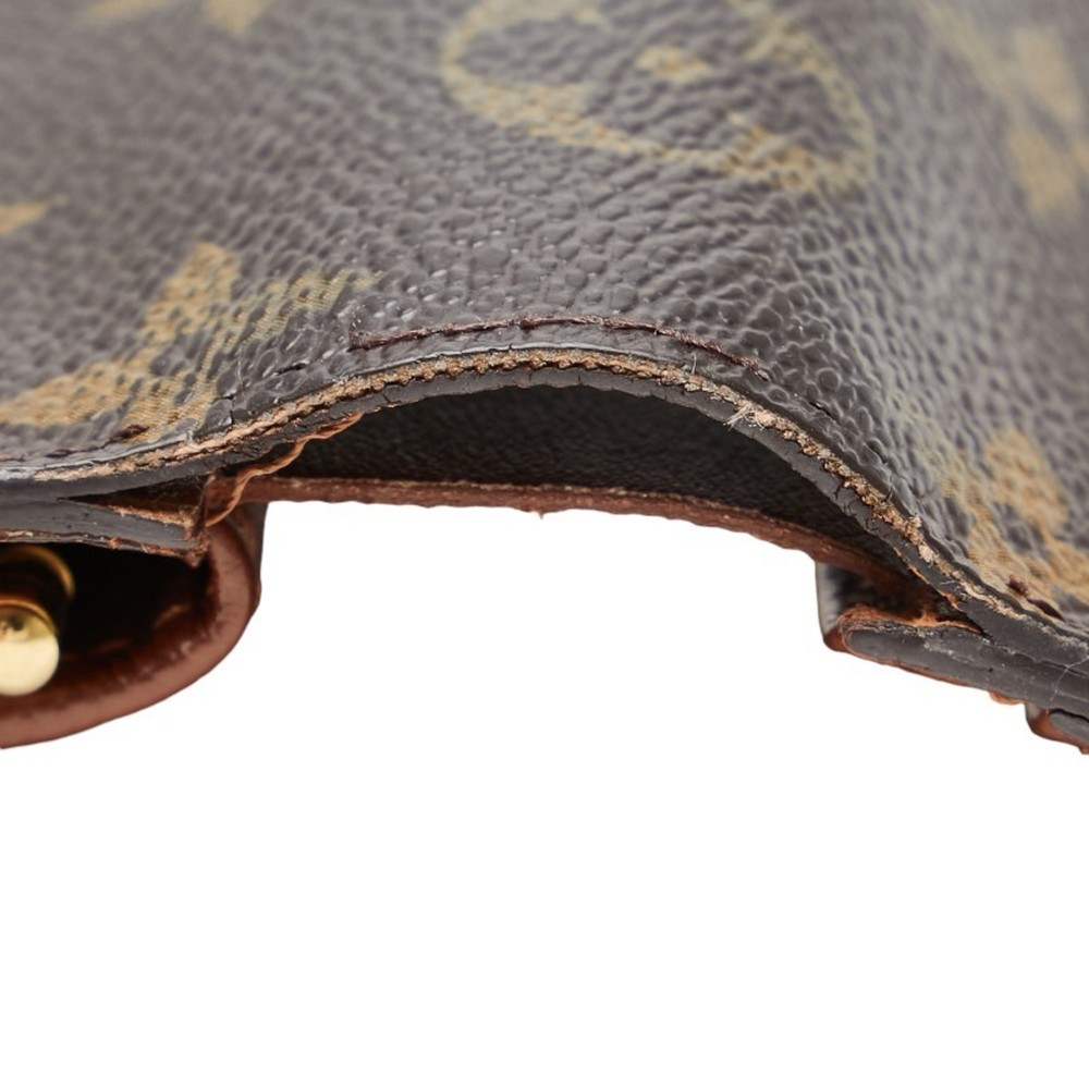 Louis Vuitton Monogram Viennese Bi-fold Wallet M61663 Brown PVC Leather Women... - Picture 5 of 11